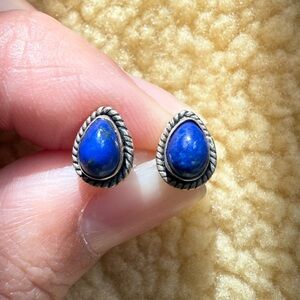 Vintage Lapislazuli earrings